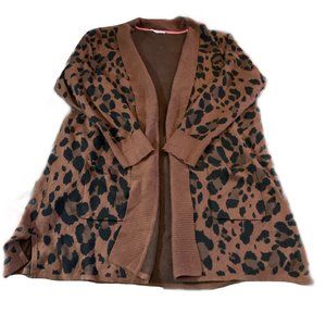 Leopard Print Cardigan
